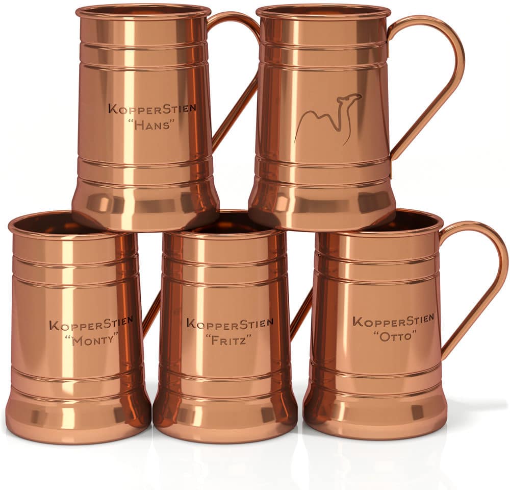 3D renders of copper mug 3D renders of copper mug