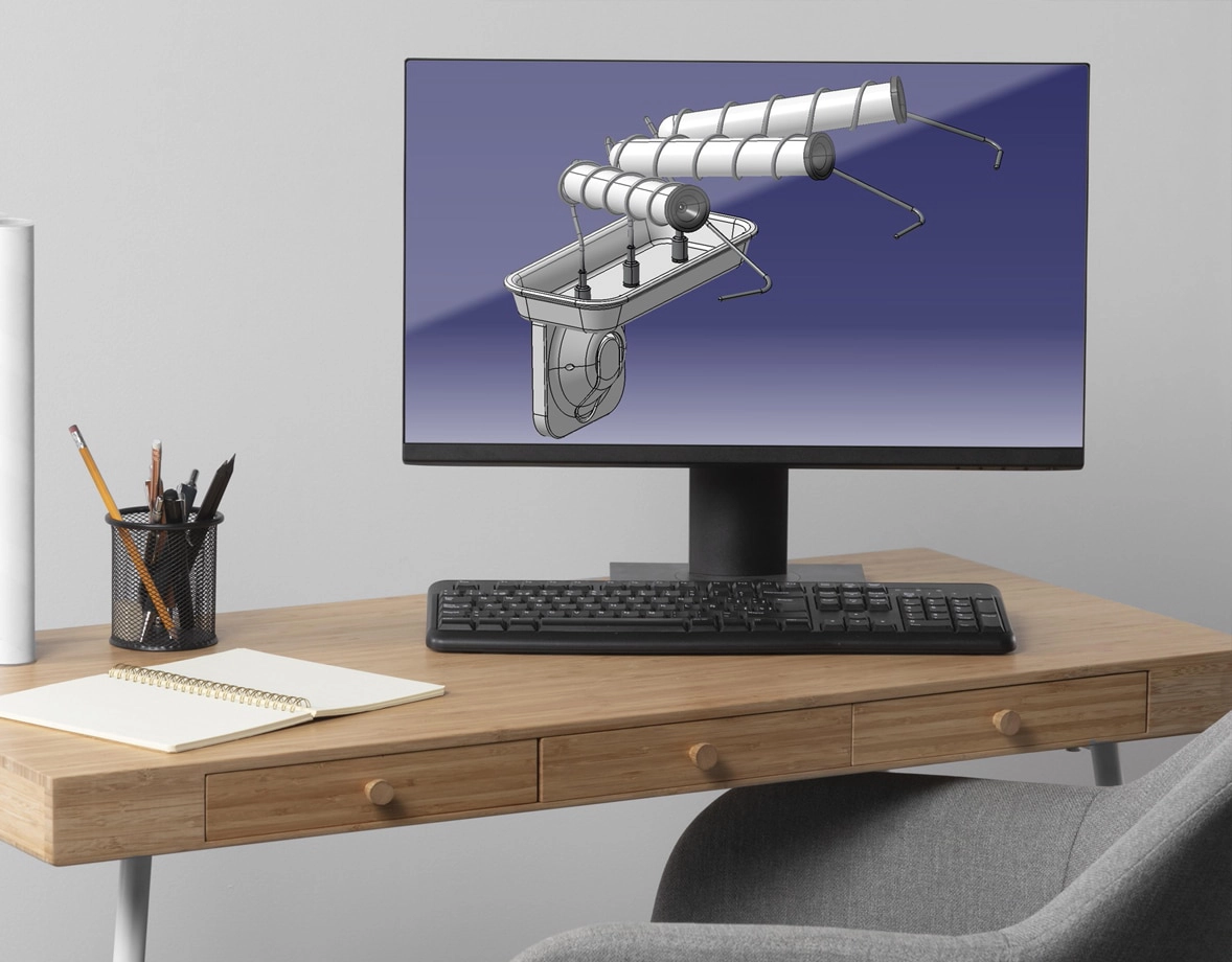 Product CAD 3D model 3D model is s base for visualisation