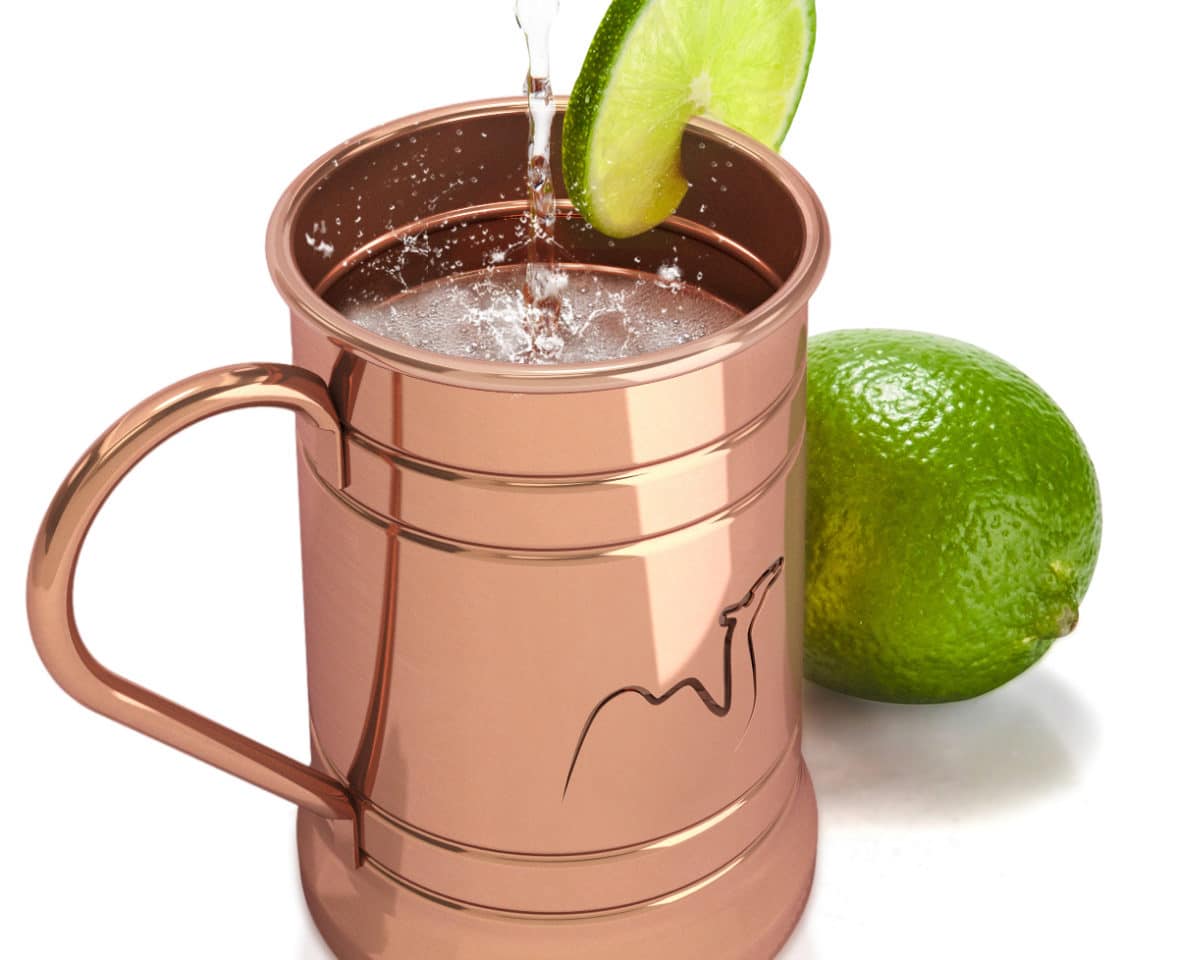Copper mug 3d render