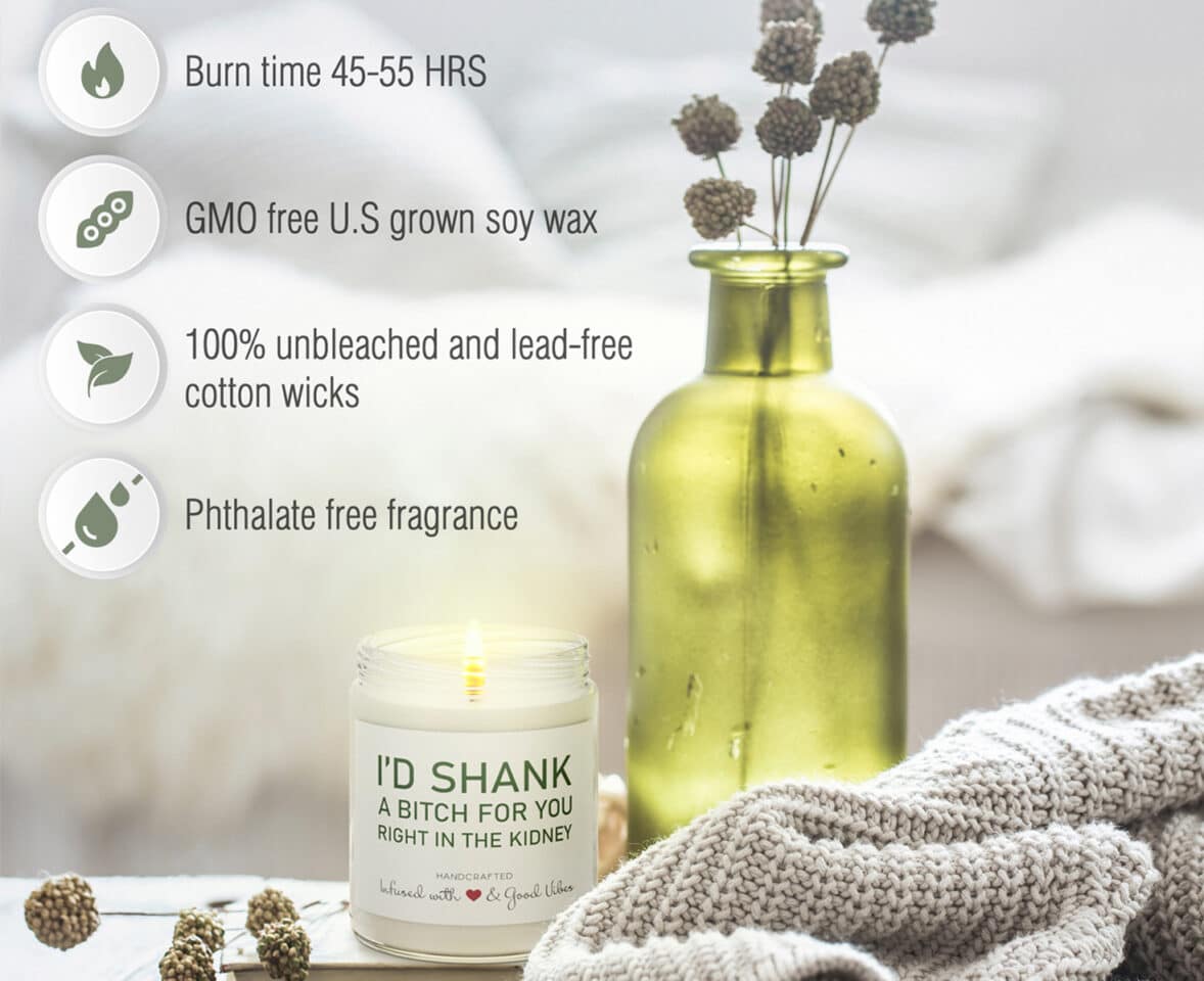 candle infographics 3D render