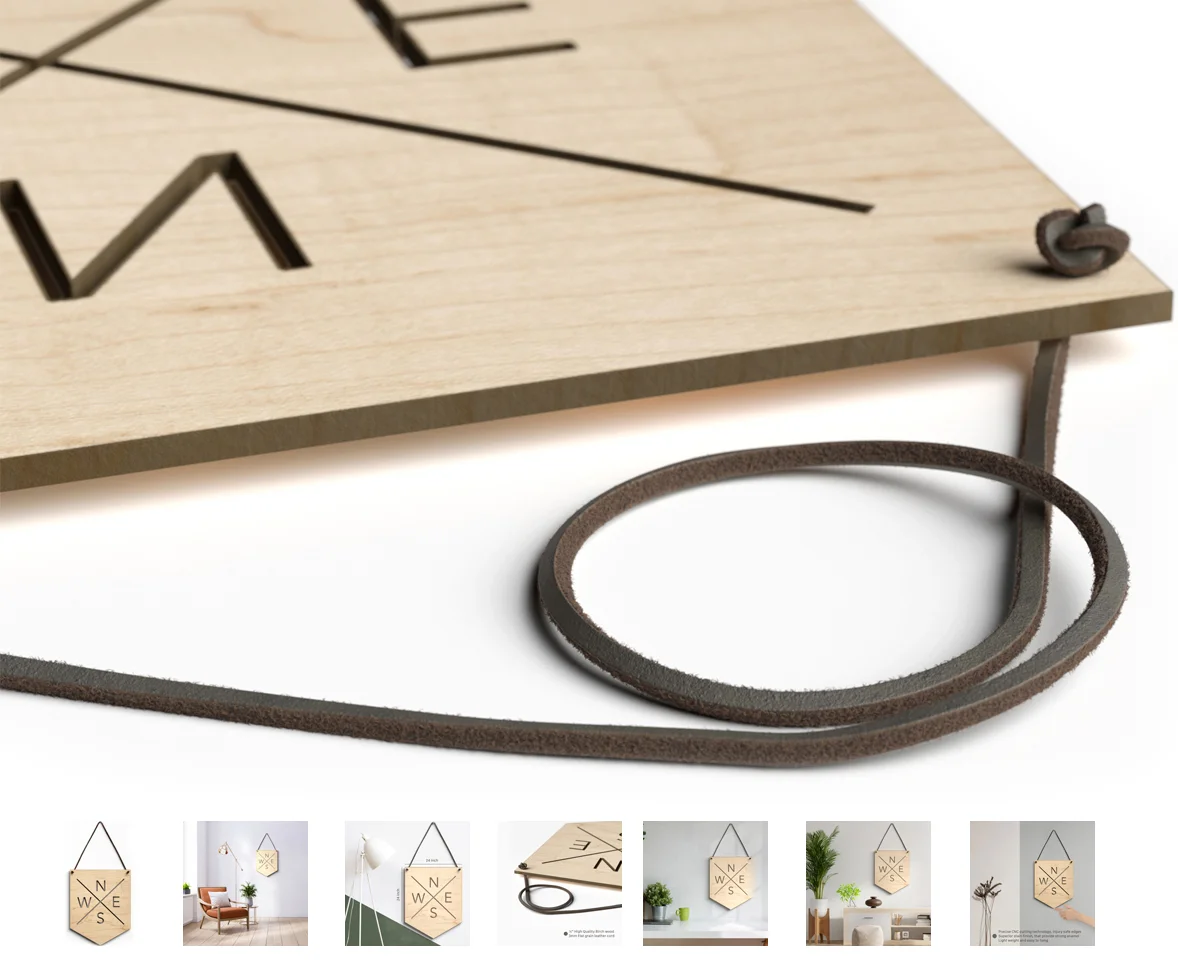 Wood board 3D render 3D rendering service for Amazon